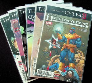 Ultimates #7-12 (May-Oct 2016, Marvel) - 6 comics - Near Mint