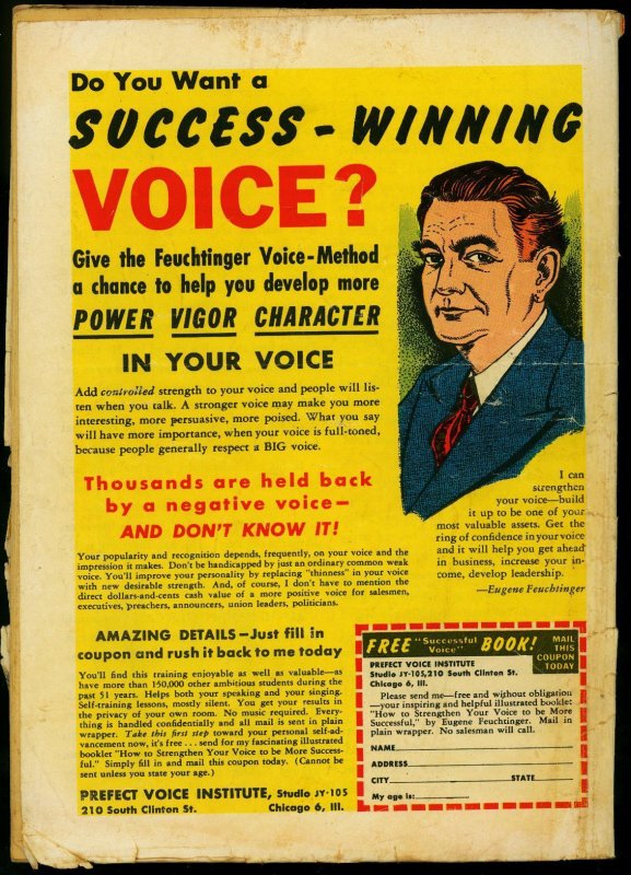 Authentic Police Cases #21  1952 - St. John  -G+ - Comic Book