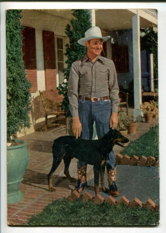 GENE AUTRY #20-1948-DELL-WESTERN-PHOTO COVERS-MOVIE-TV-good