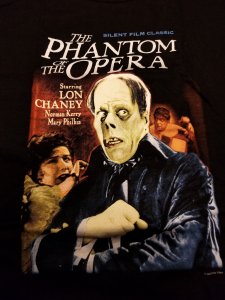 Classic Phantom of the Opera Movie. Lon Chaney T-Shirt XL NOS w/ Tags Impact