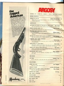 Argosy 11/1972-Popular-Plot Against President-exploitation-pulp fiction-FN