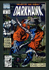 Darkhawk #12  ( 9.0 VFN/NM ) Mike Manley Cover & Art / 1992