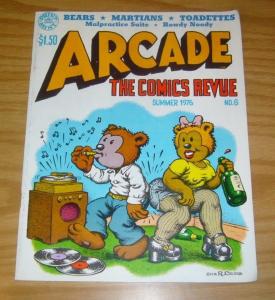 Arcade: the Comics Revue #6 FN (1st) art spiegelman ROBERT CRUMB s. clay wilson