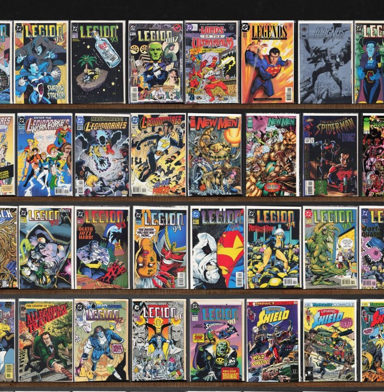 Huge Lot 150+ Comics with L.E.G.I.O.N., Legionnaires & More!