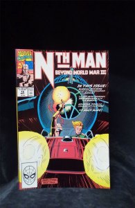 Nth Man the Ultimate Ninja #12 1990 Marvel Comics Comic Book