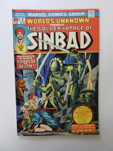 Worlds Unknown #8 (1974) FN condition