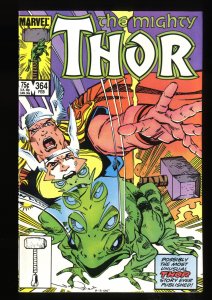 Thor #364 VF+ 8.5 1st Appearance Throg!