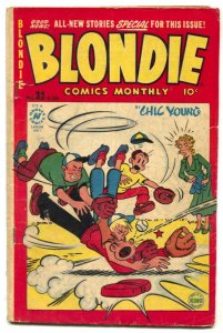 Blondie Comics #33 1951- Harvey Golden Age VG