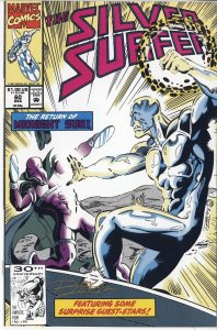 SILVER SURFER Vol. 2 #60 Signed Ron Lim Infinity Gauntlet Aftermath 1991