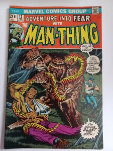 Adventure Into Fear #12 - Man-Thing - 1973 - FN