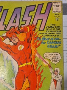 Flash #140?1st App Heat Wave—The Heat Is On For Captain Cold—DC Comics—Nov-1963