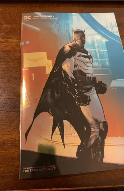 I Am Batman #1 Fan Expo Variant Cover (Foil) (2021) high grade