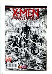 X-Men: Messiah Complex #1 - Signed David Finch/Exclusive B&W Variant (9.2) 2007