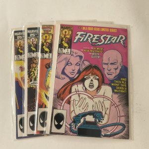 Firestar 1 2 3 4 Lot Run Set Very Fine Vf 8.0 Marvel