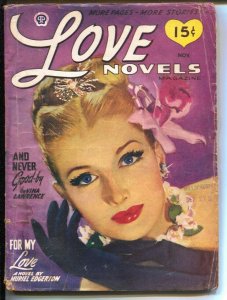 Love Novels 11/1947-Popular-pin-up girl cover-heartbreak-emotion-romance-G