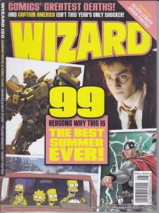 Wizard: The Comics Magazine #190C (in bag) VF/NM ; Wizard | Harry Potter