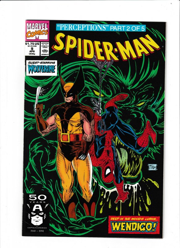 Spider-Man #9 (1991) VF