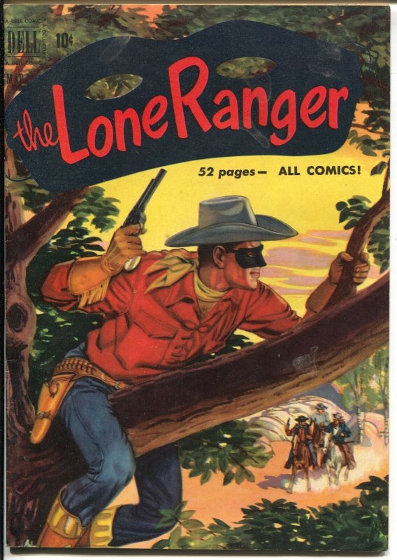 The Lone Ranger #33 1951-Dell-Red Shirt issue-Tonto Silver-VF