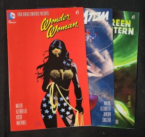 DK Universe Presents: Wonder Woman+Atom+Green Lantern 3PC #1 Ashcan (9.2ob) 2016