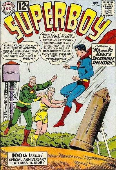 Superboy (1949 series) #100, Poor (Stock photo)