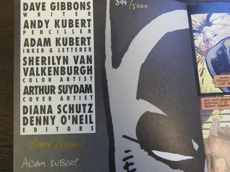 Batman versus Predator #1 Batman Cover (1991) Signed! No COA