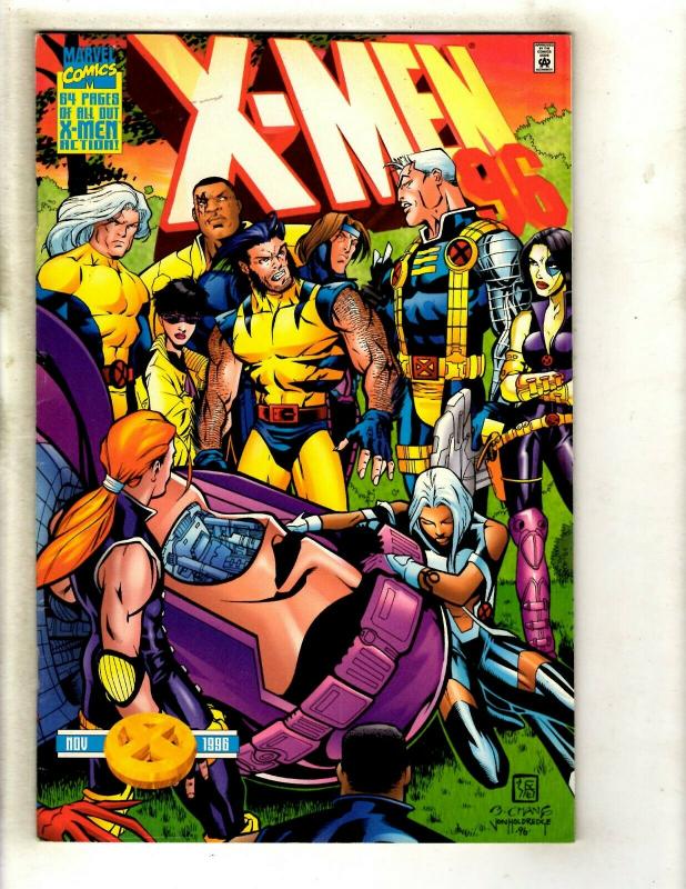 6 X-Men Marvel Comics # 33 34 41 46 Annual 3 '96 Wolverine Storm Rogue NP8