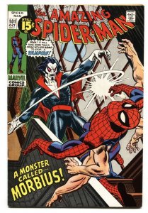 Amazing Spider-Man #101-1st Vampire Morbius Key Bronze Age comic VF+