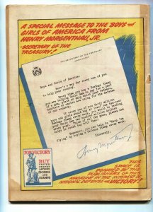 MILITARY #11 1942-QUALITY-Blackhawk-HITLER story-Golden-Age comic