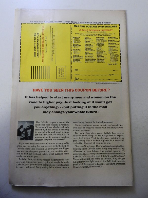 The Amazing Spider-Man #126 (1973) VG Condition moisture stains