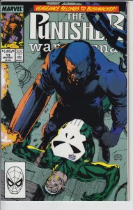 PUNISHER WAR JOURNAL #13 (1989) Glossy NM, white