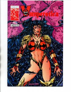 Vamperotica #3 - 1st Print - sexy vampire girl - 1994 - VF