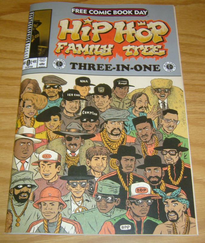 Hip Hop Family Tree: Three-In-One #1 VF/NM tupac shakar - notorious big  run dmc