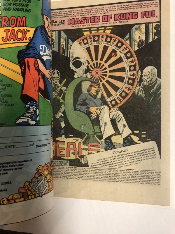 Master Of Kung Fu (1982) # 115 (NM) 1st App Death Dealer