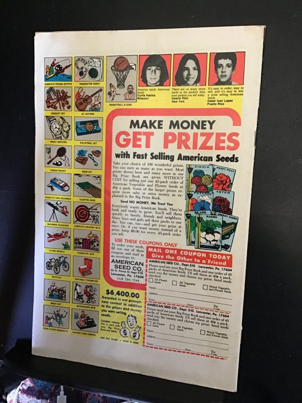 Warlock #13 (1976) Mid-high-grade Jim Starlin art! Star Thief! FN Wow