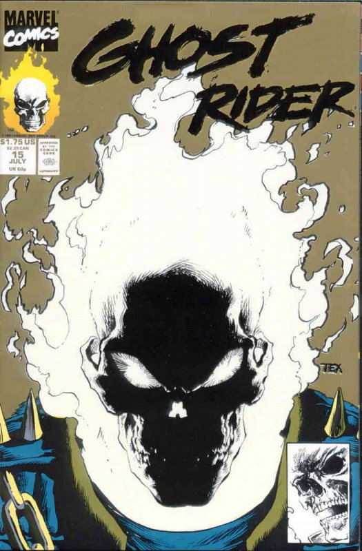 Ghost Rider (Vol. 2) #15 (2nd) VF/NM ; Marvel | Glow in the Dark Cover