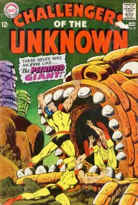 Challengers of the Unknown #59 GD ; DC | low grade comic January 1968 Petrified 