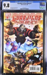 GUARDIANS OF THE GALAXY #1 CGC 9.8 2008 SERIES
