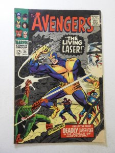 The Avengers #34 (1966) GD+ Condition