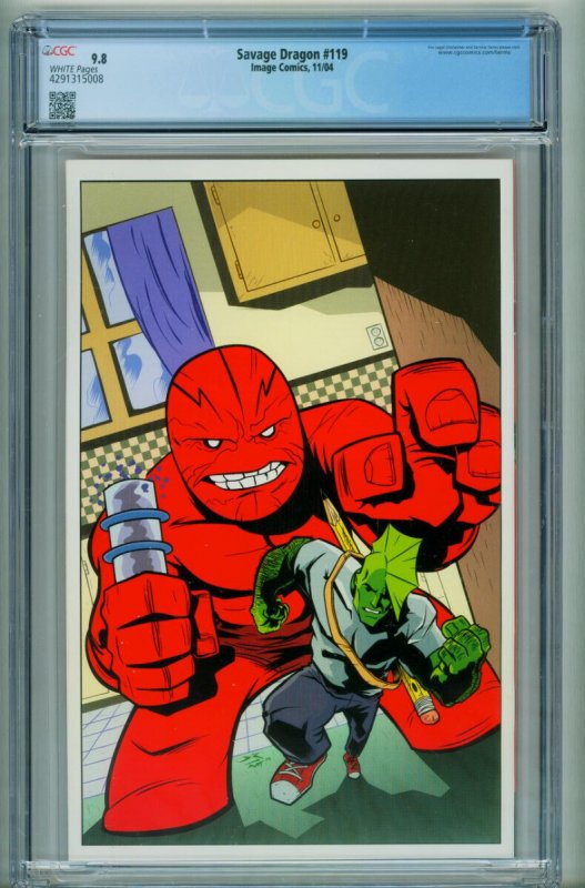 Savage Dragon #119  2004 - Image -CGC 9.8 - Comic Book-4291315008