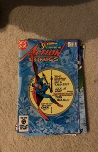 Action Comics #551 Direct Edition (1983) Superman 