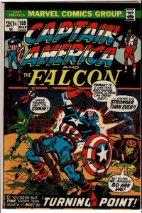 Captain America #159 (1973) Captain America and the Falcon