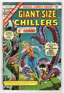 Giant Size Chillers #1 VINTAGE 1975 Marvel Comics