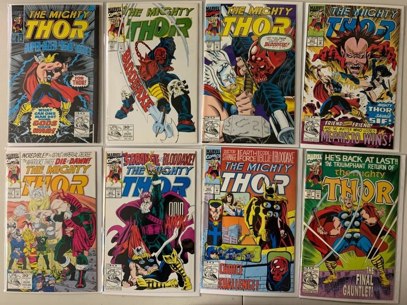 Mighty Thor comics lot #431-460 direct 27 diff avg 6.0 (1991-93)