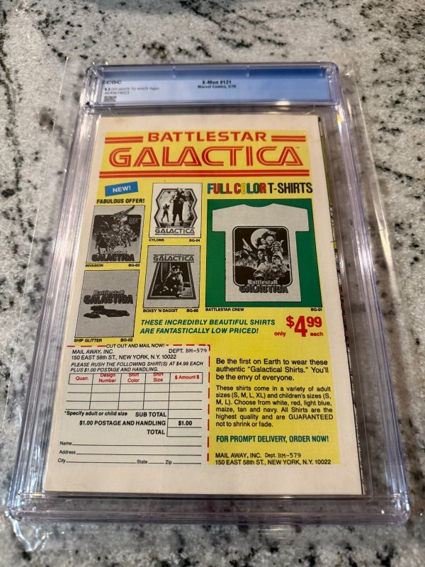 Uncanny X-Men # 121 CGC Graded 8.5 Marvel Comic Book Alpha Flight Wolverine JH25