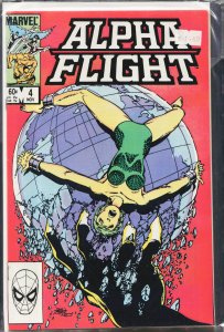 Alpha Flight #4 (1983) Alpha Flight
