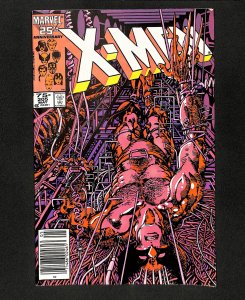 Uncanny X-Men #205 Newsstand Variant