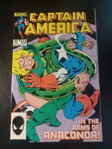 Captain America #310 VF 1st Searpent Society Marvel Comics c213