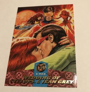 WEDDING OF JEAN GREY & CYCLOPS #125 card : Marvel ‘94 Fleer Ultra X-men, No/M