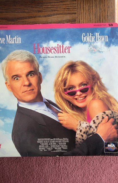 housesitter Steve Martin and Goldie Hawn digital laserdisc like new