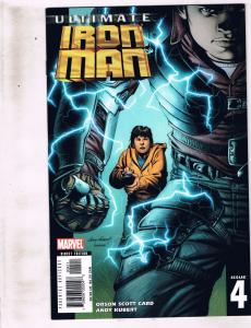 Lot of 5 Ultimate Iron Man Marvel Comic Books #1 2 3 4 5 AK8